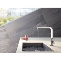 Смеситель для кухни Kludi L-Ine 408519375 Белый Хром