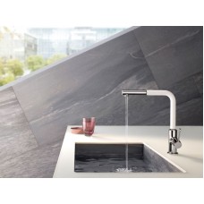 Смеситель для кухни Kludi L-Ine 408519375 Белый Хром