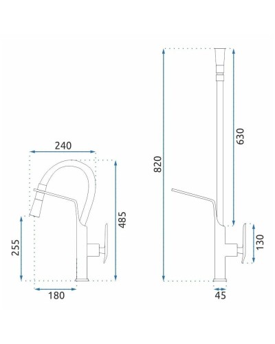 Смеситель для кухни Rea Castor REA-B6935