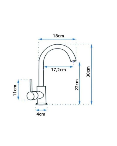 Смеситель для кухни Rea Talisa REA-B1020