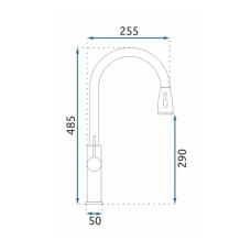 Смеситель для кухни Rea Nest REA-B2056