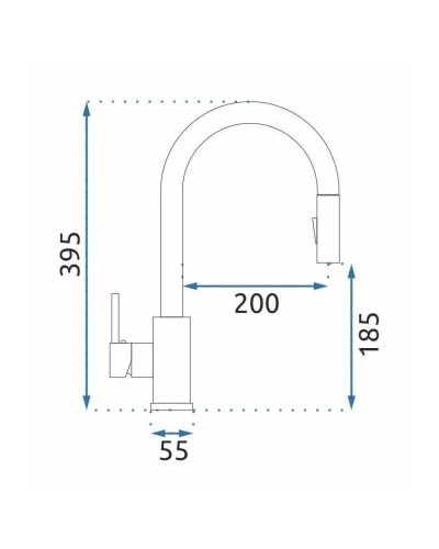 Смеситель для кухни Rea Fresh REA-B9146