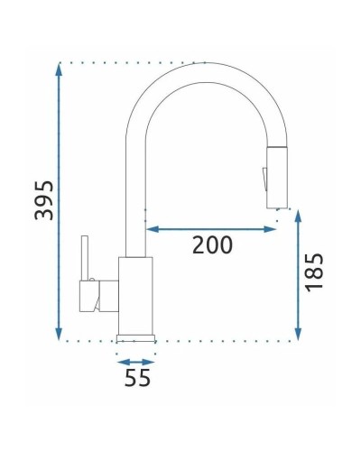 Смеситель для кухни Rea Fresh REA-B9147