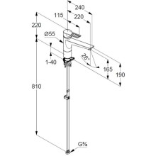 Смеситель для кухни Kludi Mix 329340562