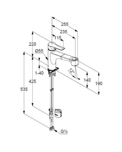 Смеситель для кухни Kludi Mix 329410562