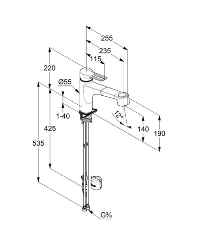 Смеситель для кухни Kludi Mix 329420562
