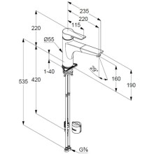 Смеситель для кухни Kludi Mix 329440575