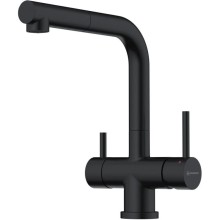 Смеситель для кухни с подключением к фильтру Omoikiri Takamatsu-S-GB графит 4994358