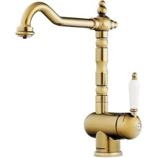 Смеситель для кухни с подключением к фильтру Omoikiri Kyoto 2 Plus-G золотой 4994353