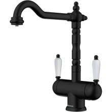 Смеситель для кухни с подключением к фильтру Omoikiri Amagasaki-GB графит 4994362