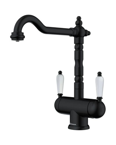 Смеситель для кухни с подключением к фильтру Omoikiri Amagasaki-GB графит 4994362