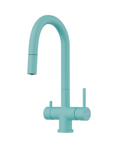 Смеситель для кухни с подключением к фильтру Omoikiri Akita-S-AZ azur blue 4994436