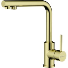 Смеситель для кухни с подключением к фильтру Omoikiri Nakagawa 2 Plus-LG светлое золото 4994482