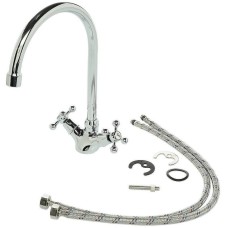 Смеситель для кухни Orange Classic Pro M72-000cr Хром