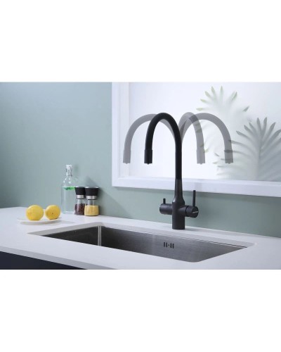 Смеситель для кухни с подключением к фильтру Paulmark Salix Sa213419-401