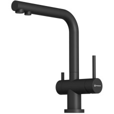 Смеситель для кухни с подключением к фильтру Omoikiri Nagano-P-BL черный 4974047
