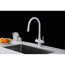 Смеситель для кухни с подключением к фильтру Paulmark Salix Sa213419-431