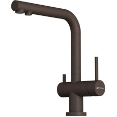 Смеситель для кухни с подключением к фильтру Omoikiri Nagano-P-DC темный шоколад 4974048