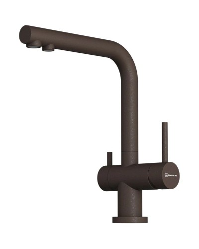 Смеситель для кухни с подключением к фильтру Omoikiri Nagano-P-DC темный шоколад 4974048