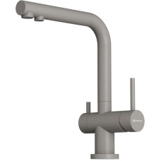 Смеситель для кухни с подключением к фильтру Omoikiri Nagano-P-GR ленинградский серый 4974219