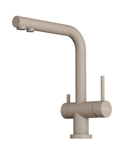 Смеситель для кухни с подключением к фильтру Omoikiri Nagano-P-SA бежевый 4974055