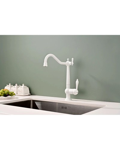 Смеситель для кухни с подключением к фильтру Paulmark Retro Re213226-431