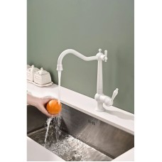 Смеситель для кухни с подключением к фильтру Paulmark Retro Re213226-431