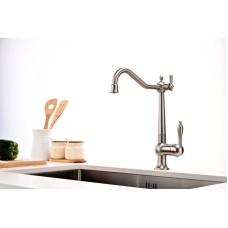 Смеситель для кухни с подключением к фильтру Paulmark Retro Re213226-NI