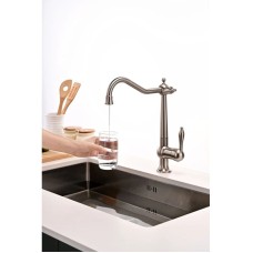 Смеситель для кухни с подключением к фильтру Paulmark Retro Re213226-NI