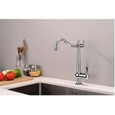 Смеситель для кухни с подключением к фильтру Paulmark Retro Re213226-CR