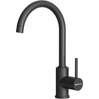 Смеситель для кухни Omoikiri Shinagawa-P-BL черный 4974106