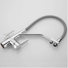 Смеситель для кухни с подключением к фильтру Rose R558