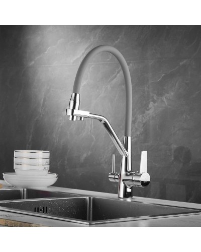 Смеситель для кухни с подключением к фильтру Rose R558