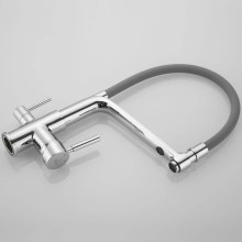 Смеситель для кухни с подключением к фильтру Rose R658