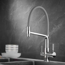 Смеситель для кухни с подключением к фильтру Rose R658