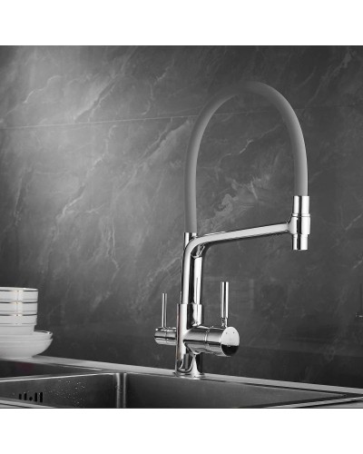 Смеситель для кухни с подключением к фильтру Rose R658