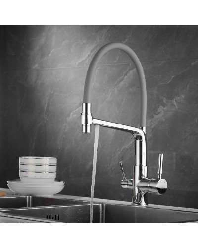 Смеситель для кухни с подключением к фильтру Rose R658