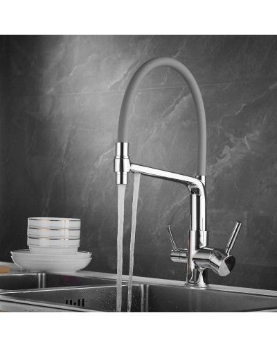 Смеситель для кухни с подключением к фильтру Rose R658