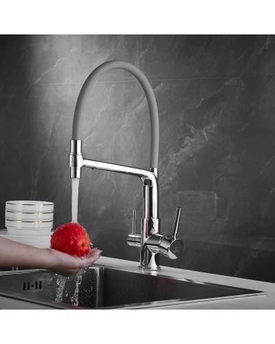 Смеситель для кухни с подключением к фильтру Rose R658