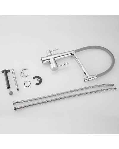 Смеситель для кухни с подключением к фильтру Rose R658