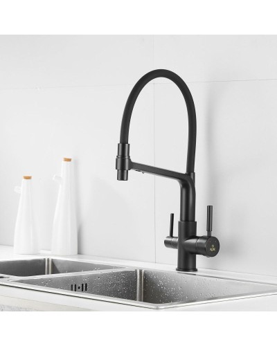 Смеситель для кухни с подключением к фильтру Rose R658H