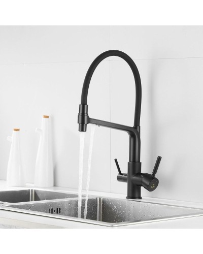 Смеситель для кухни с подключением к фильтру Rose R658H