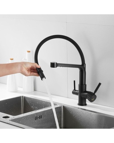 Смеситель для кухни с подключением к фильтру Rose R658H