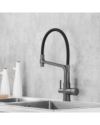 Смеситель для кухни с подключением к фильтру Rose R658Y