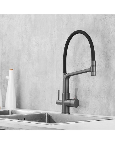 Смеситель для кухни с подключением к фильтру Rose R658Y