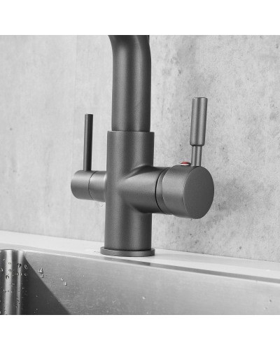 Смеситель для кухни с подключением к фильтру Rose R658Y