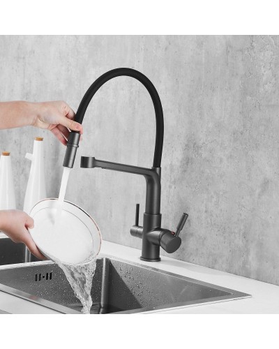 Смеситель для кухни с подключением к фильтру Rose R658Y