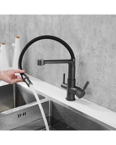 Смеситель для кухни с подключением к фильтру Rose R658Y