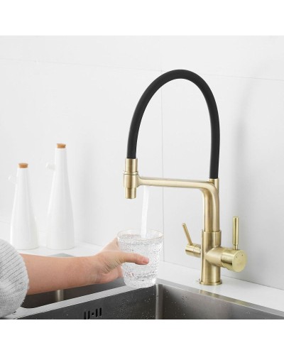 Смеситель для кухни с подключением к фильтру Rose R658Q