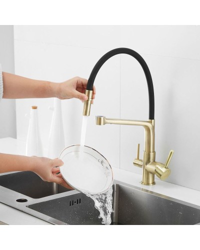 Смеситель для кухни с подключением к фильтру Rose R658Q